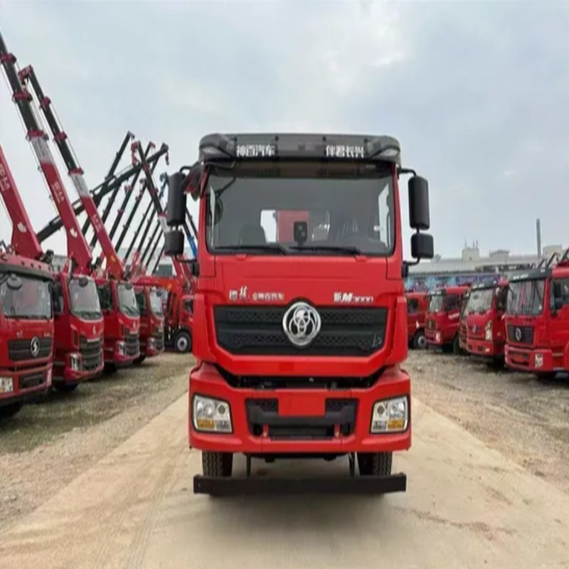 6X4 Shacman 3 Axle Straight Boom Arm Truck