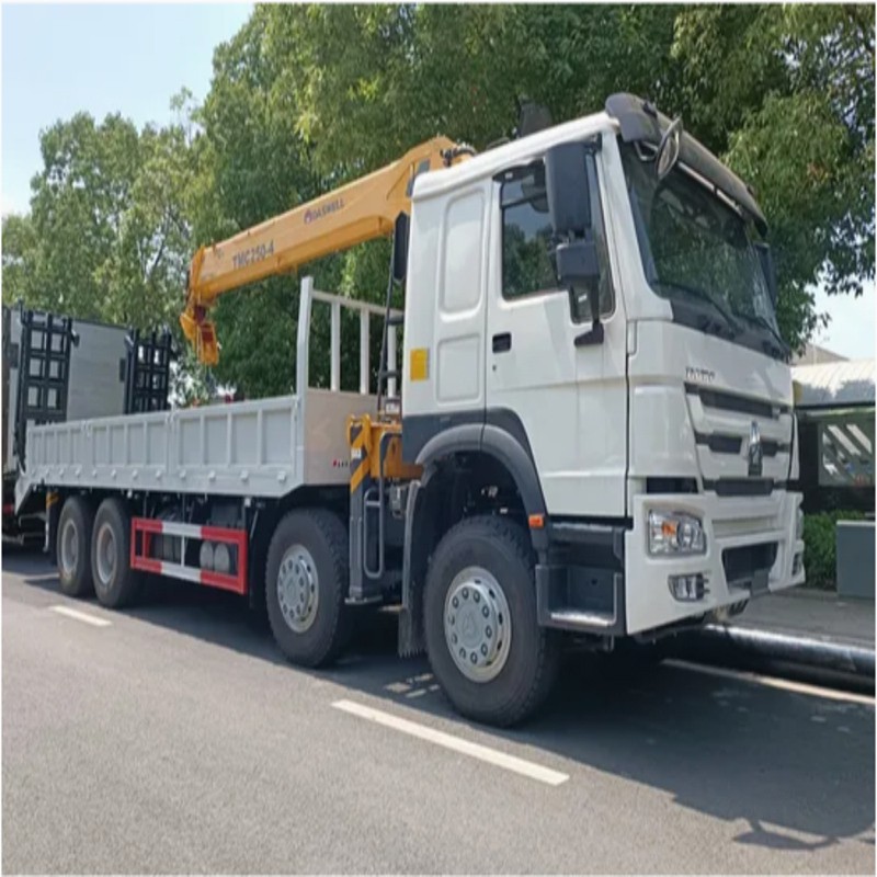 HOWO 8X4 10t Straight Crane Truck