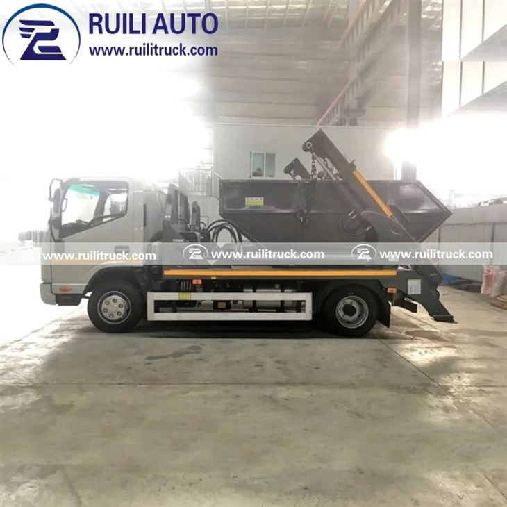 JAC 6CBM 8CBM Hydraulic Arm Roll Skip Loader Garbage Truck factory